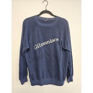 Vintage Gilmaniacs Sweater Mens Large SGH Pullover Crewneck 90s Rare Graphic